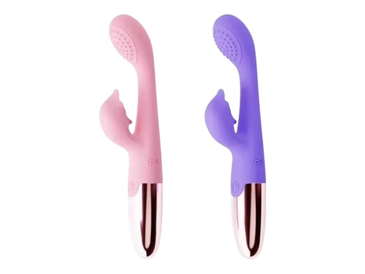 Massage 2 nhánh rung 7 tần số nhiều gai siêu sướng nhỏ gọn