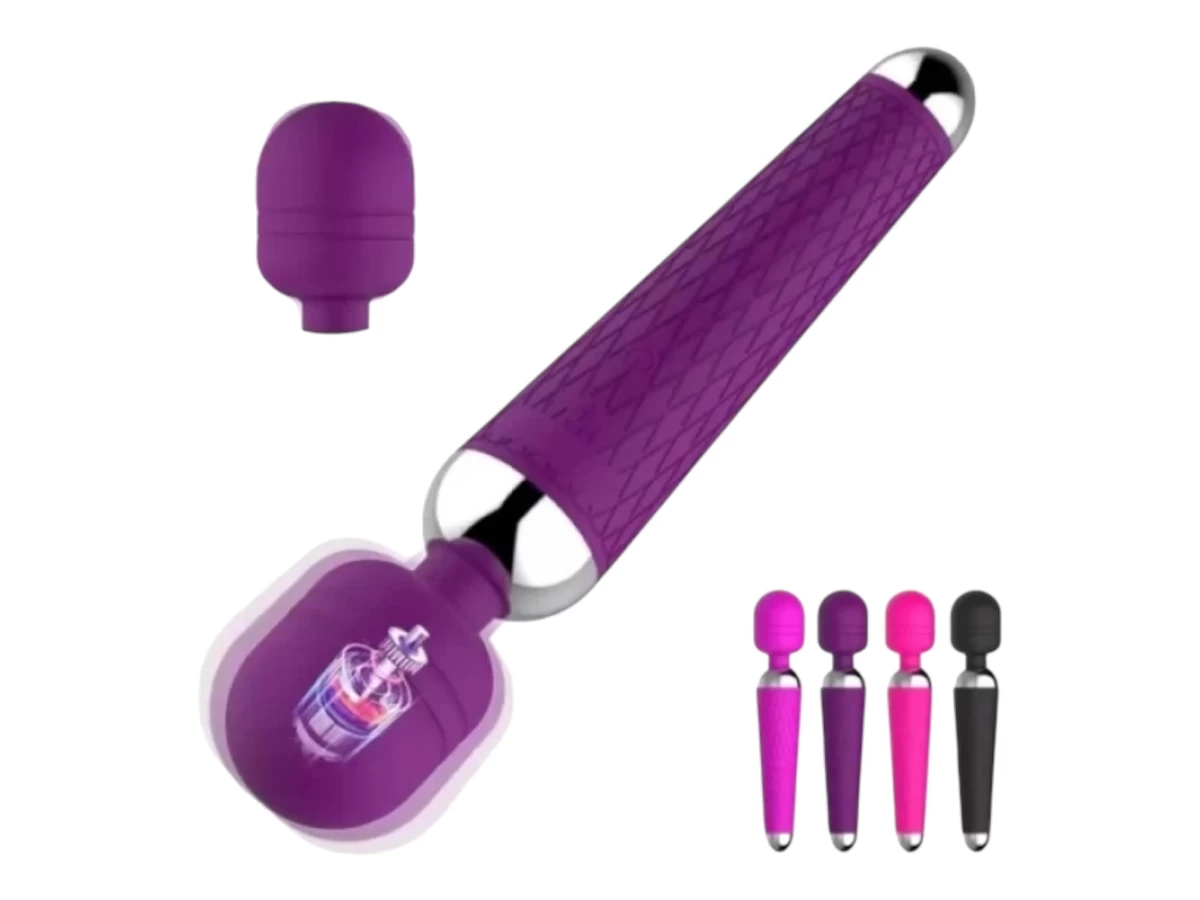 Chày mát xa cầm tay nhỏ gọn rung nhiều chế độ mạnh mẽ