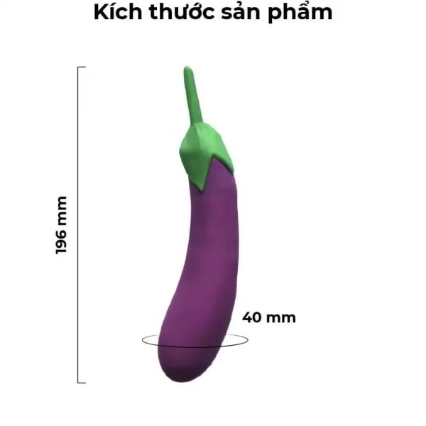 Máy Massage Cà Tím 10 Chế Độ