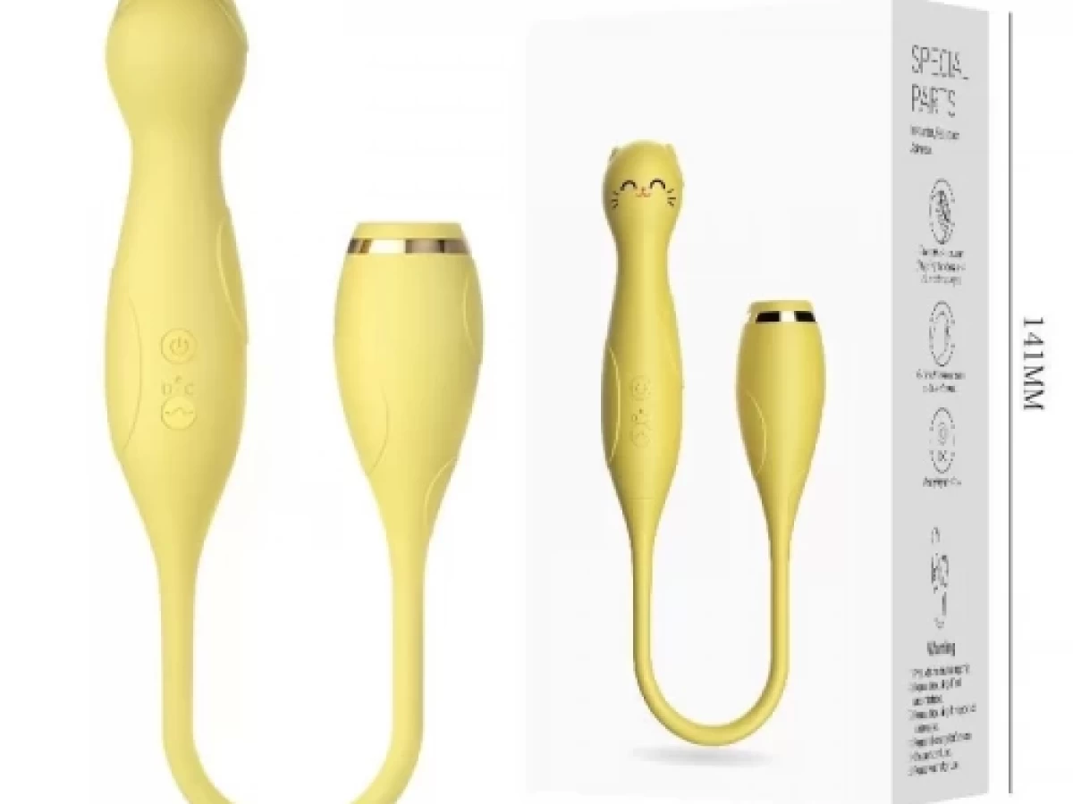 Mèo mát xa 2 đầu rung kích thích điểm G-hậu môn
