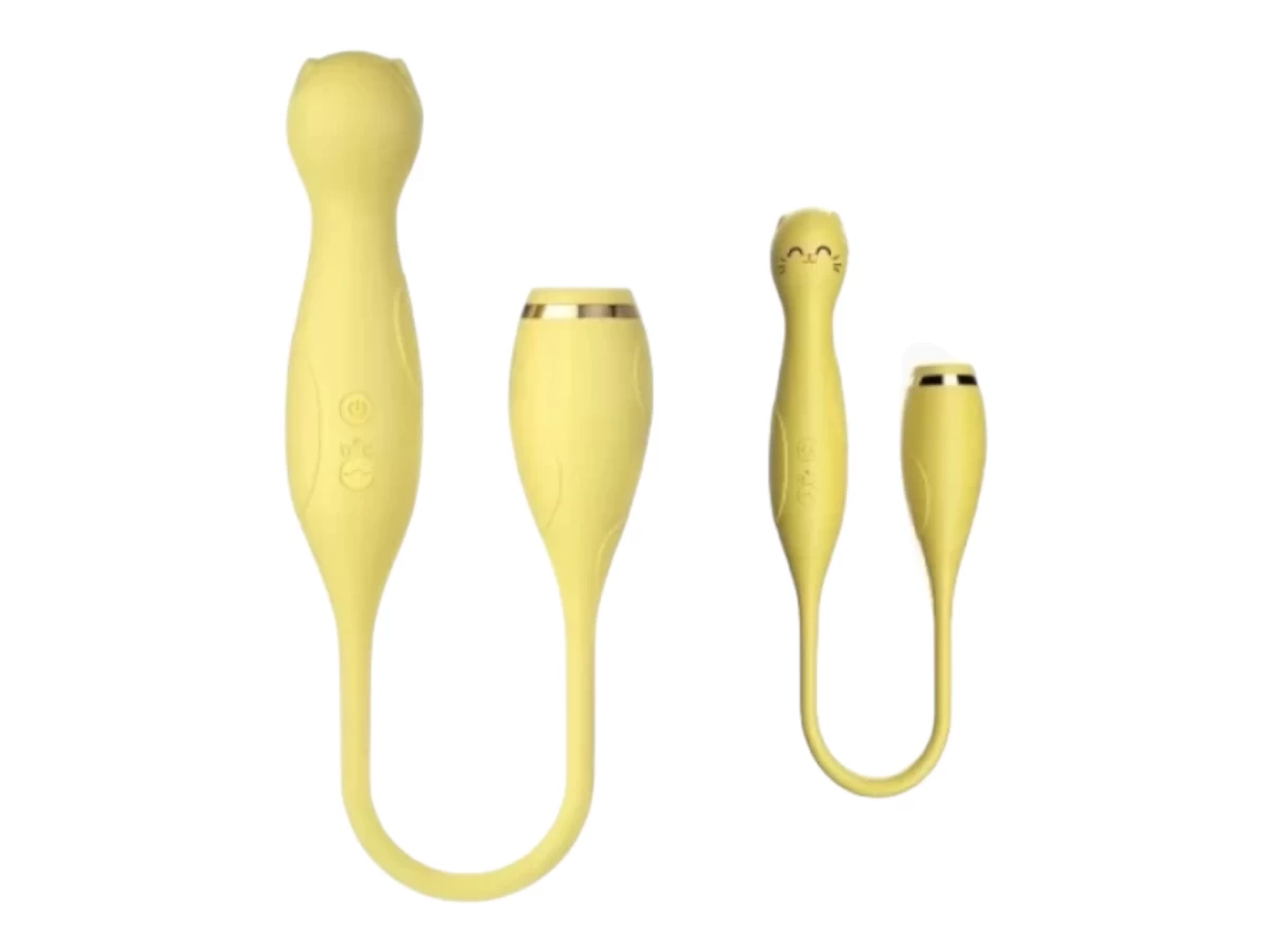 Mèo mát xa 2 đầu rung kích thích điểm G-hậu môn