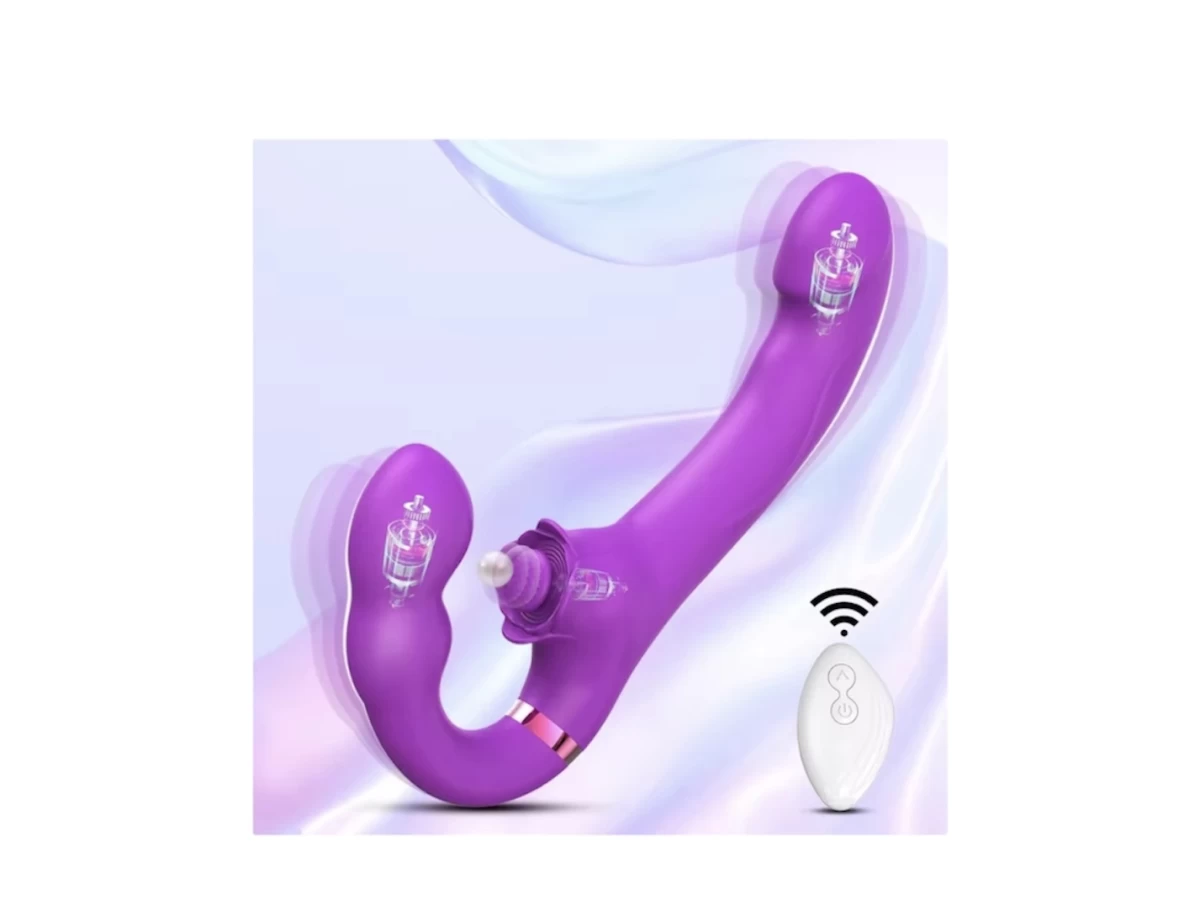 Máy Massage Tình Dục Đa Năng Điều Khiển Từ Xa rung 3 đầu siêu mạnh