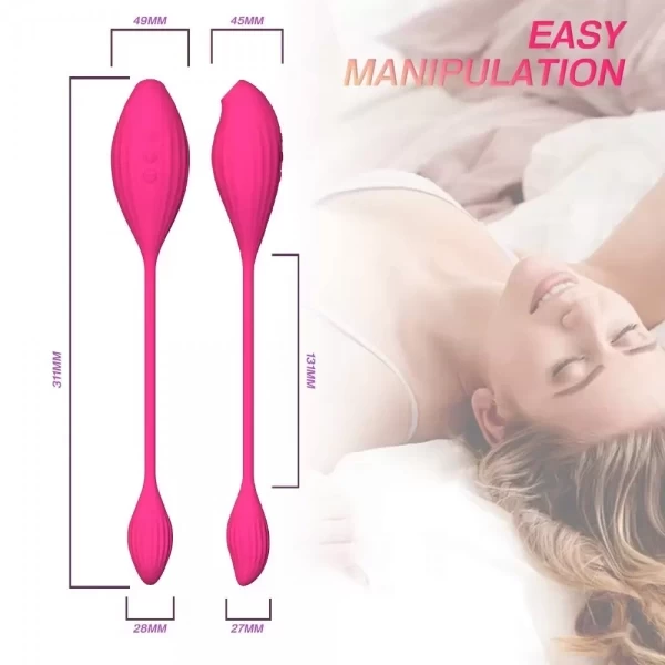 Máy mát xa 2 đầu rung hút mạnh mẽ