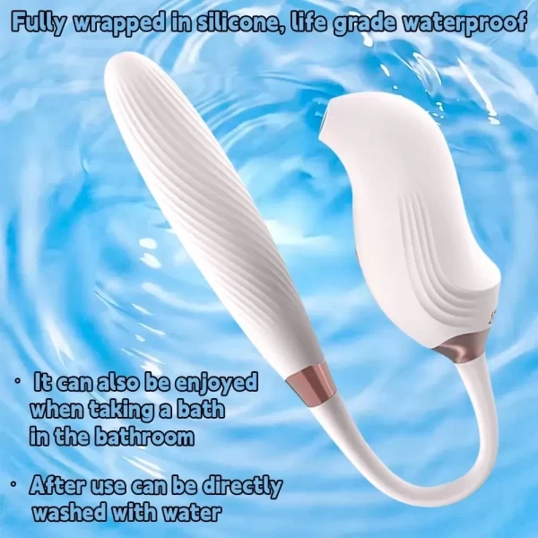 Máy massager Cupid Rung Thụt Hút cao cấp điều khiển được qua app