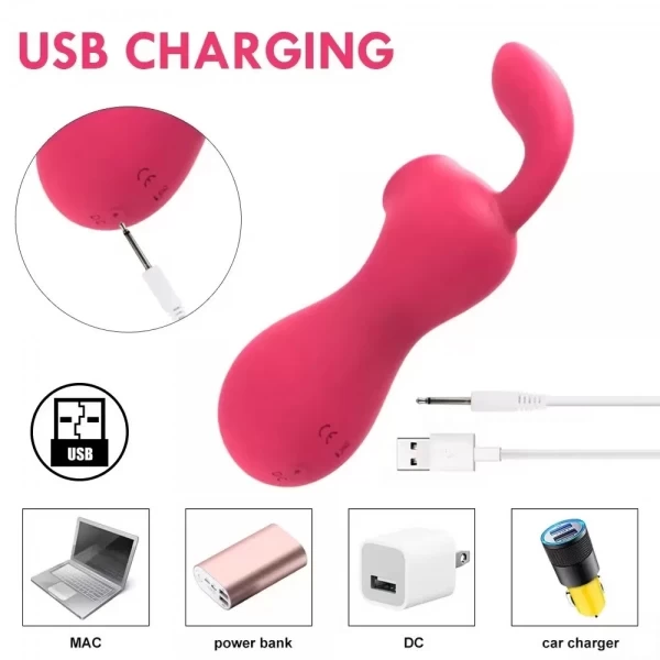 Máy Massage 12 Chế Độ Rung Hút