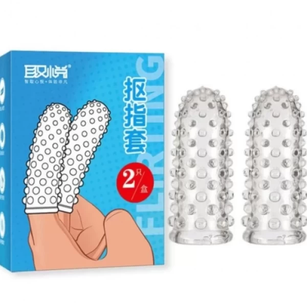 Bao cao su ngón tay gai lớn hộp 2 cái
