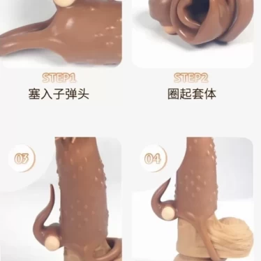 Bao đôn gai có quai đeo bừu rung gốc dương vật