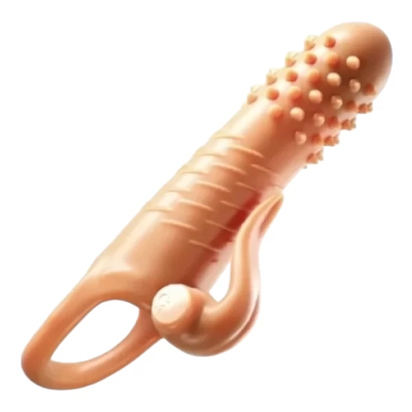 Bao đôn gai có quai đeo bừu rung gốc dương vật