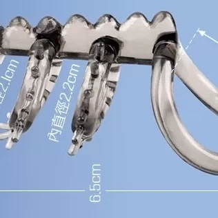 Vòng đeo dương vật gai mềm có quai bừu