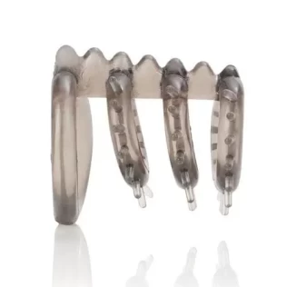 Vòng đeo dương vật gai mềm có quai bừu