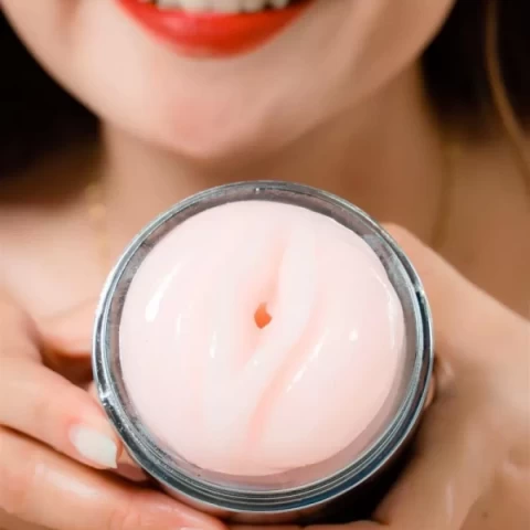 Âm Double Head 2 đầu âm đạo và miệng silicon