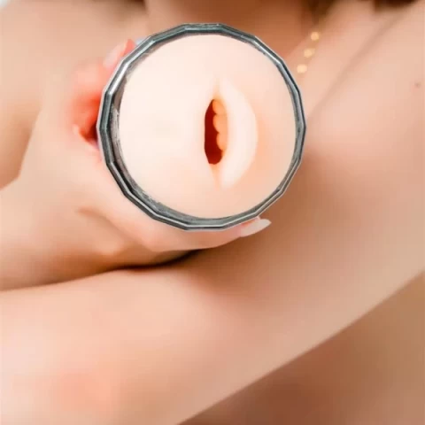 Âm Double Head 2 đầu âm đạo và miệng silicon