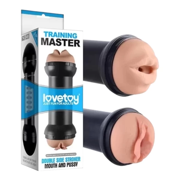 Miệng giả, Âm đạo giả 2 đầu Training Master