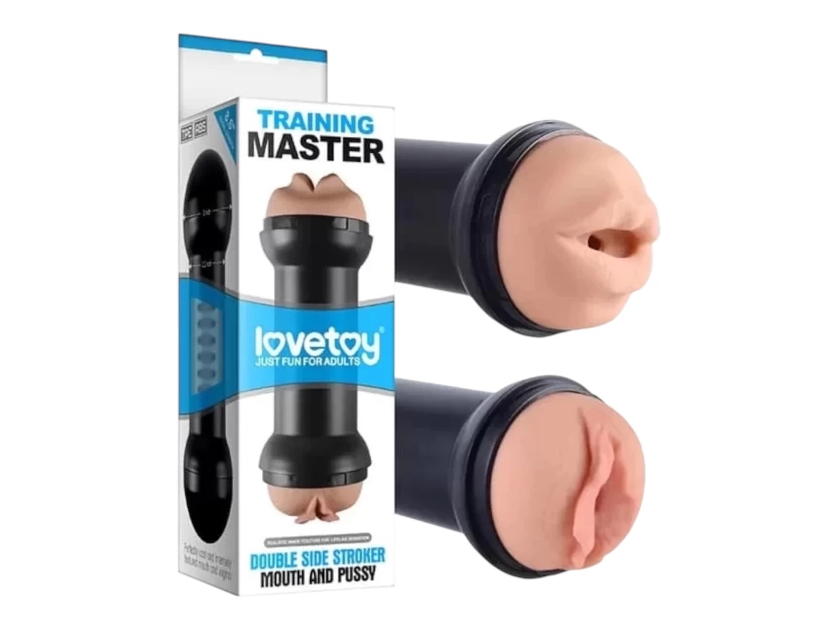 Miệng giả, Âm đạo giả 2 đầu Training Master
