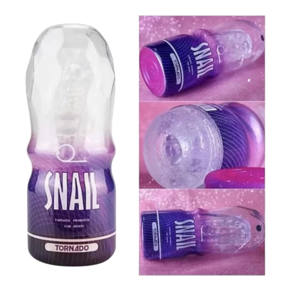 Âm đạo giả cốc SNAIL Cup Trong Suốt