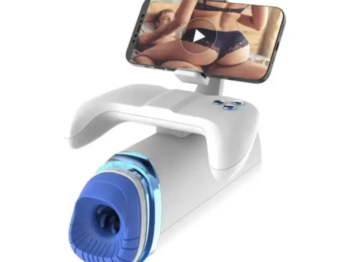 Âm Máy bay bú mút thụt xoay 360 độ kèm giá đỡ điện thoại