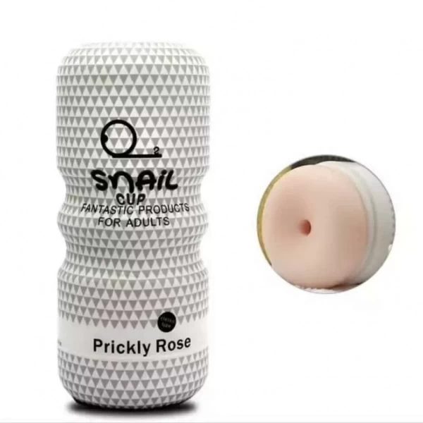 Sextoy âm đạo giả cốc Ốc sên màu bạc