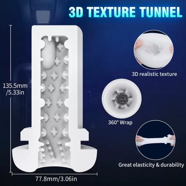Máy thủ dâm tự động cao cấp DORIS rung hút thụt