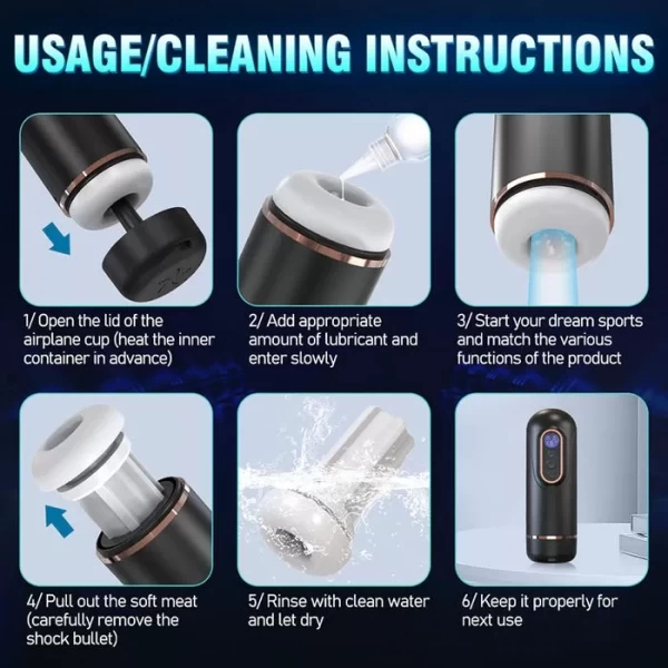 Máy thủ dâm tự động cao cấp DORIS rung hút thụt