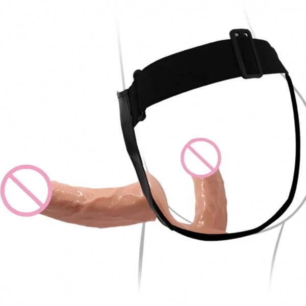 Dương vật giả 2 đầu có dây đeo không rung