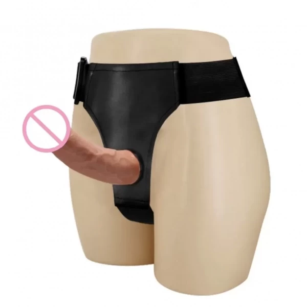 Dương vật giả 2 đầu có dây đeo không rung