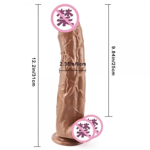 Dương vật c&oacute; đế size khủng mềm mại