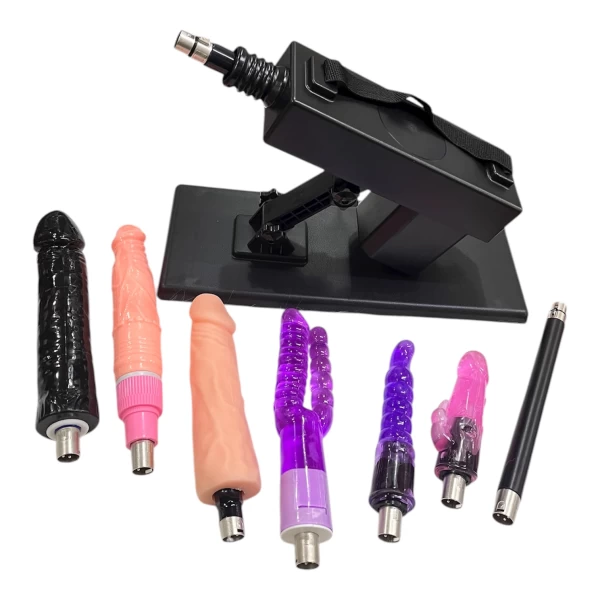 Máy thủ dâm cao cấp máy khoan 6 đầu 1 thanh nối siêu mạnh