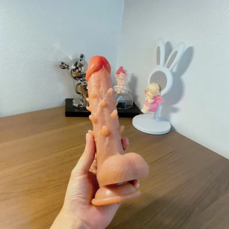 Dương không rung có đế da nâu nhiều gai siêu mềm