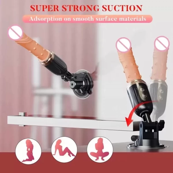 Dương Điều Khiển 10 Chế Độ Rung Thụt Bi Xoay