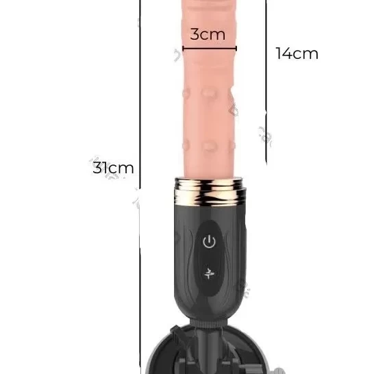 Dương Điều Khiển 10 Chế Độ Rung Thụt Bi Xoay