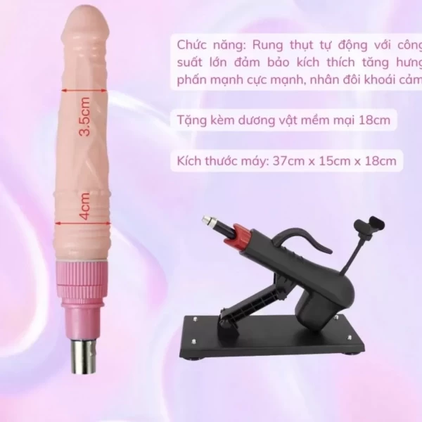 Máy thủ dâm ThrustMaster rung thụt cực mạnh cho Nữ