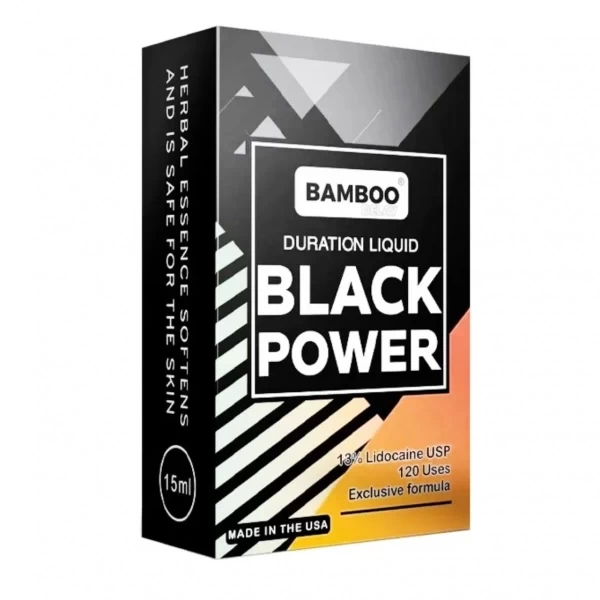 Chai xịt chống xuất tinh sớm Bamboo Black Power Mỹ chính hãng