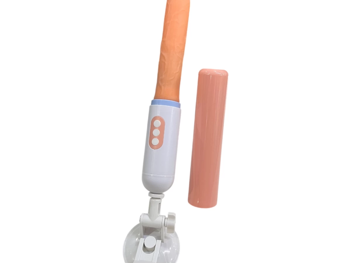 Dương Vật giả rung thụt có đế siêu thon