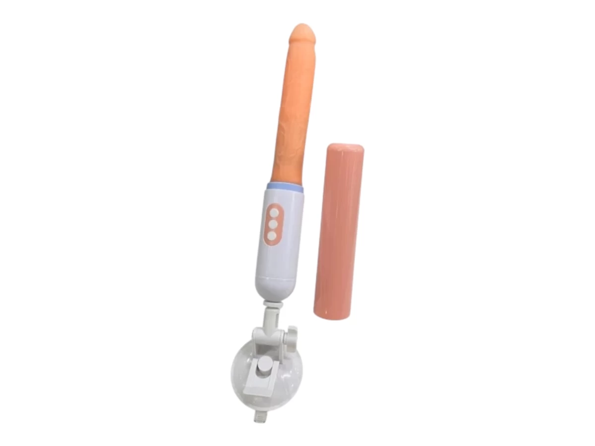 Dương Vật giả rung thụt có đế siêu thon