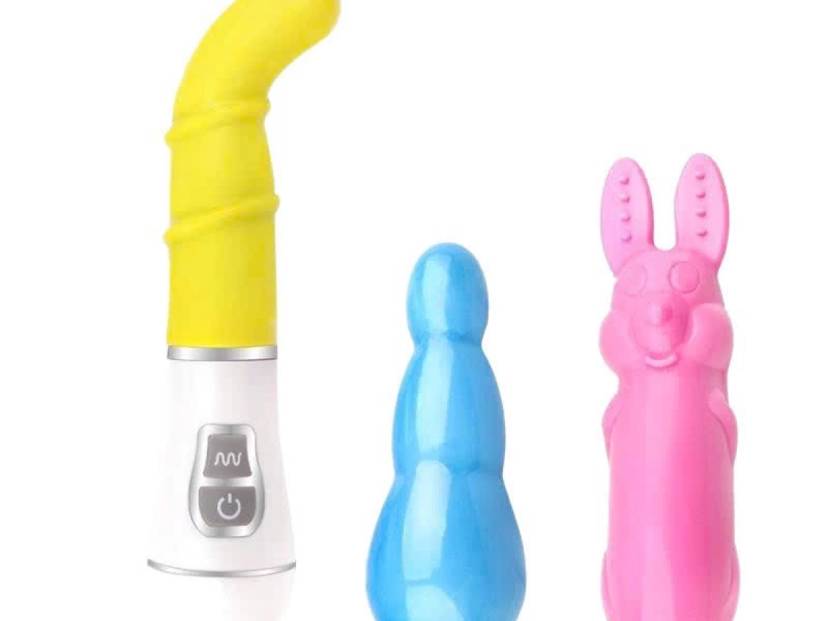 Máy massage điểm G + kích hậu 3 đầu thay đổi