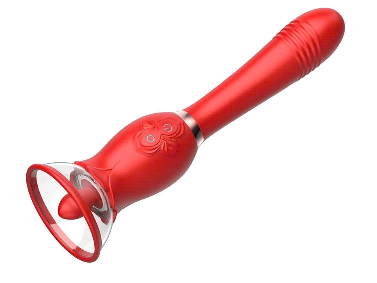 Máy Massage Hoa Hồng Rung Hút Thụt Úp Ngực