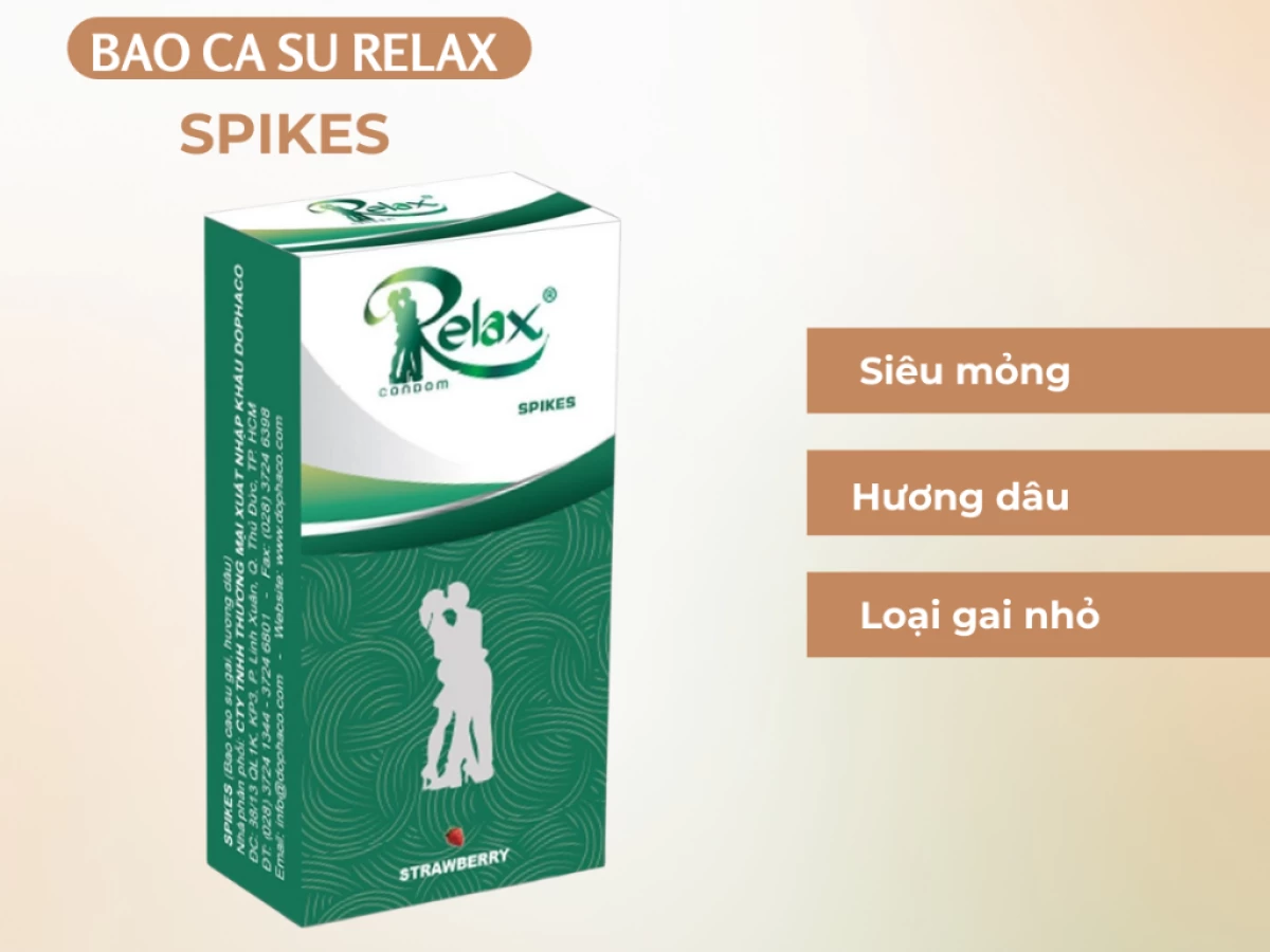 Bao caosu Relax Gai Hương Dâu H12