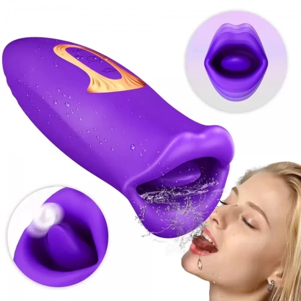 Máy mát xa miệng lưỡi rung bú mút mới lạ