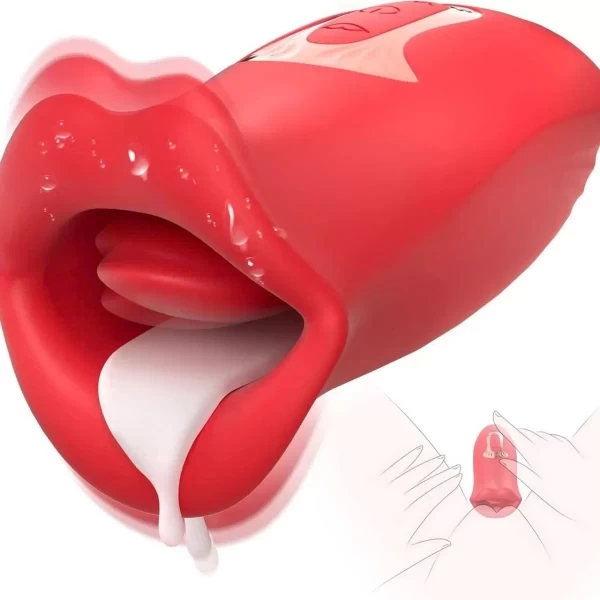 Máy mát xa miệng lưỡi rung bú mút mới lạ