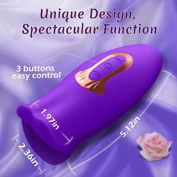 Máy mát xa miệng lưỡi rung bú mút mới lạ