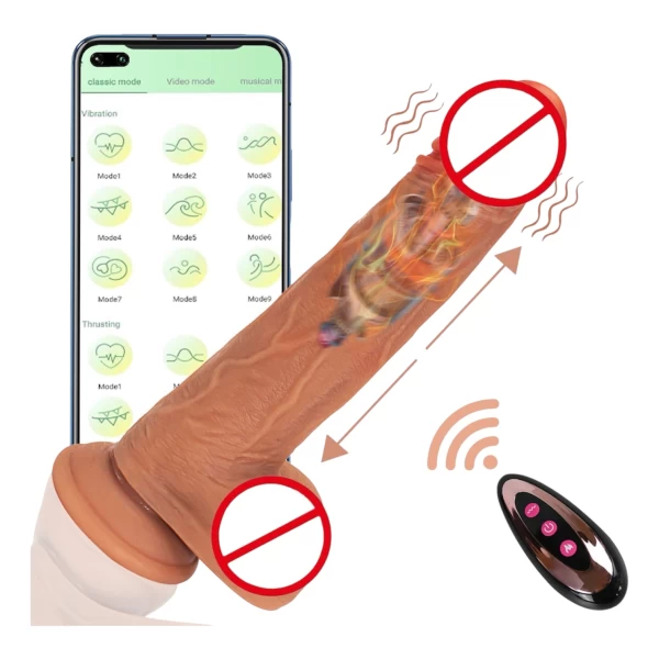 Dương có đế rung xoay thụt sưởi ấm điều khiển từ xa và điều khiển qua aap