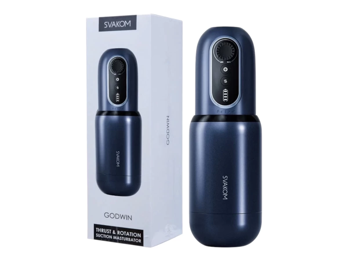 Âm đạo giả svakom GodWin cao cấp thụt xoay đảo chiều