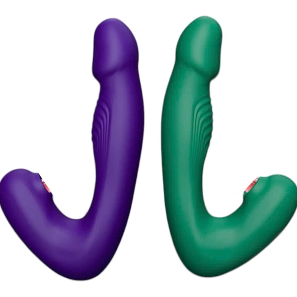 Dương vật giả đa năng rung hút lưỡi kích thích