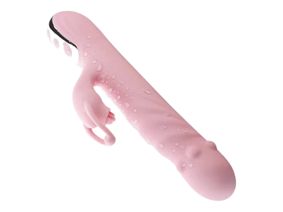 Dương vật đa năng rung thụt ngoáy đá lưỡi sưởi ấm đầu bi