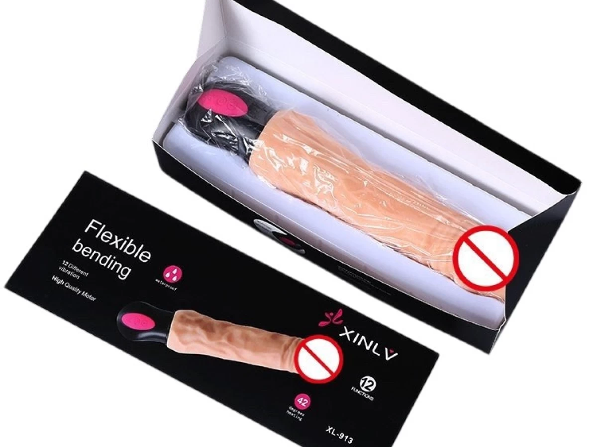 Dương vật giả XL-913 phát nhiệt 12 chế độ rung