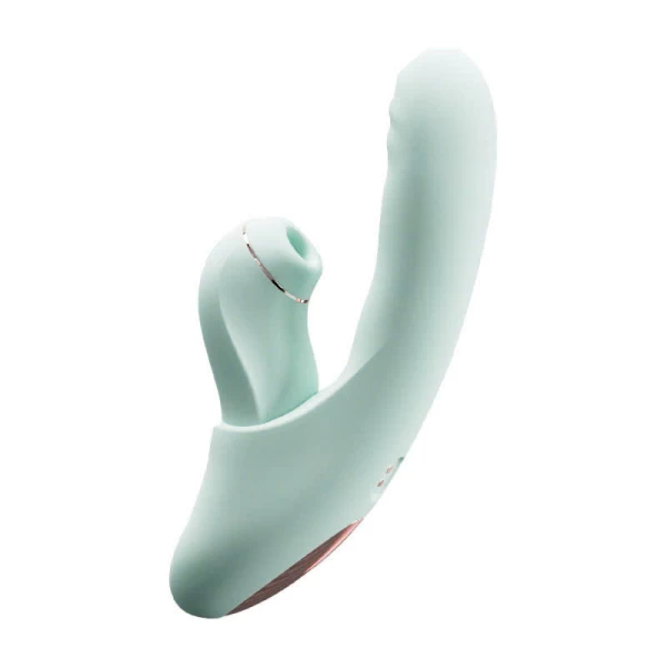 Máy massage Svakom Fatima hai nhánh tháo rời rung thụt hút sưởi ấm