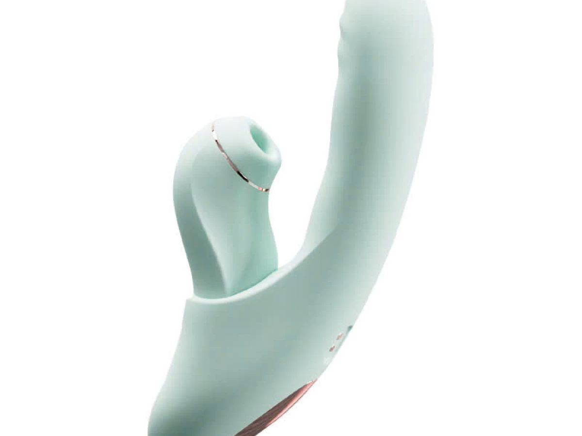 Máy massage Svakom Fatima hai nhánh tháo rời rung thụt hút sưởi ấm