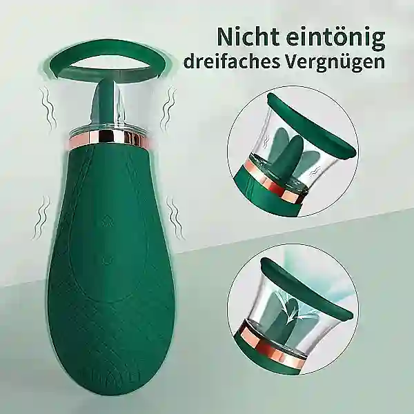 Lưỡi Liếm Rung Hút Siêu Phê Siêu Mạnh V2