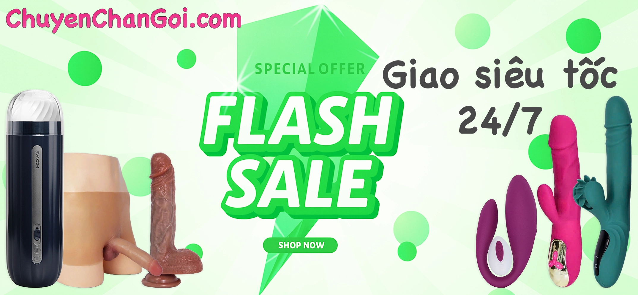 Banner Shop chuyện chăn gối