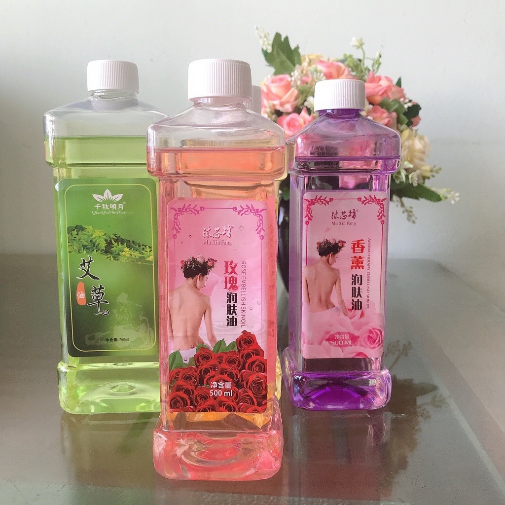 Tinh dầu Hoa Hồng Massage body 500ml 4